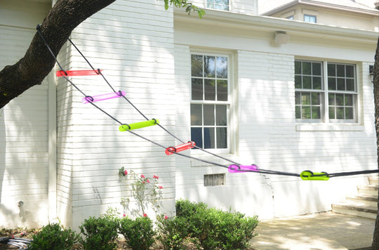 Exclusive Ninjaline Kit with Rickety Bridge and Bachar Ladder