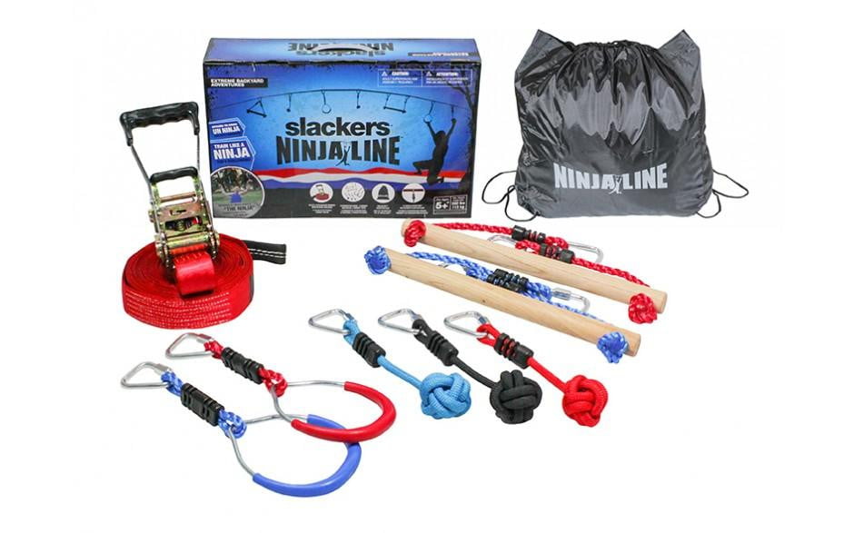 Exclusive Ninjaline Kit with Rickety Bridge and Bachar Ladder