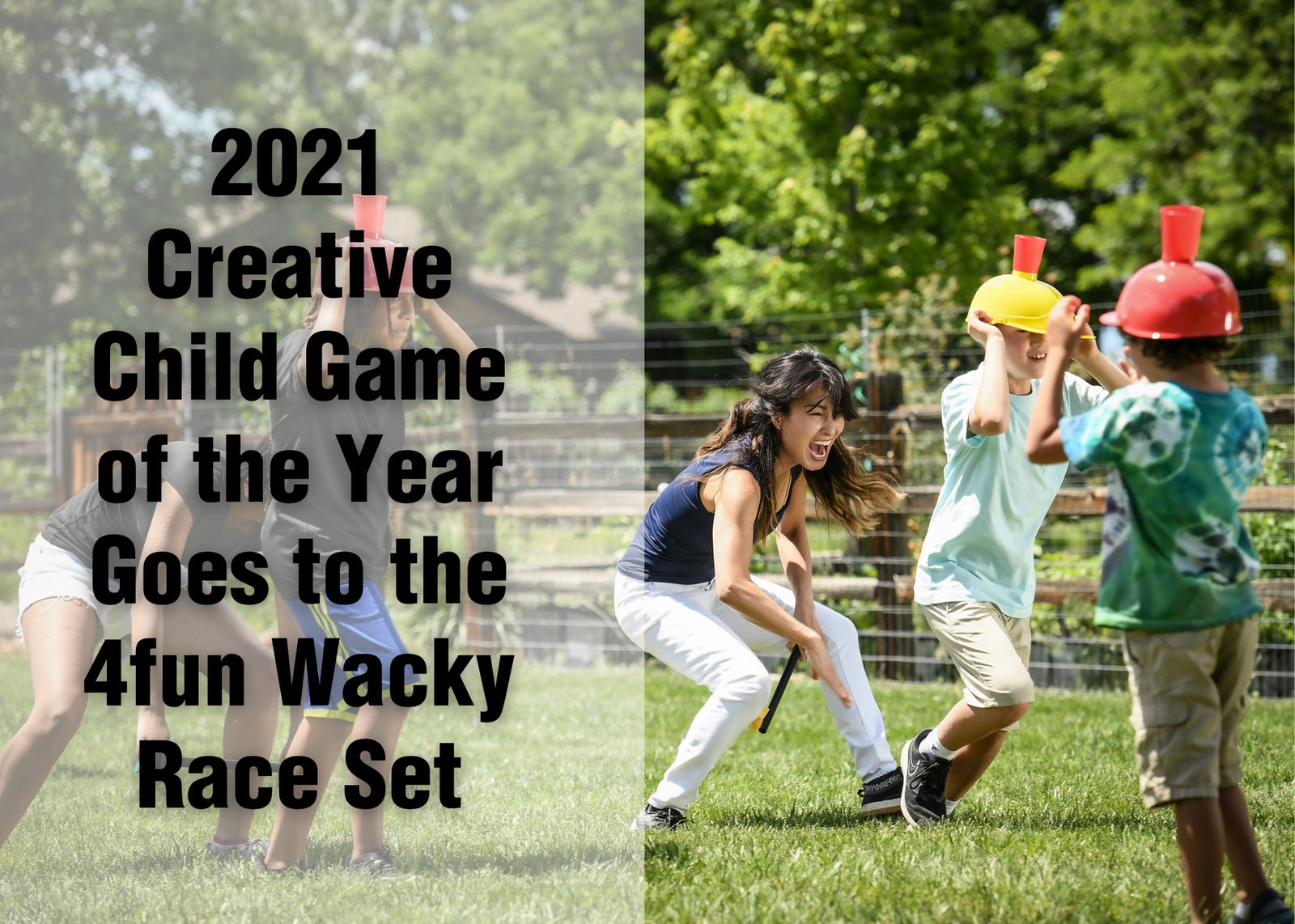 2021 Creative Child Game of the Year Goes to the 4fun Wacky Race Set