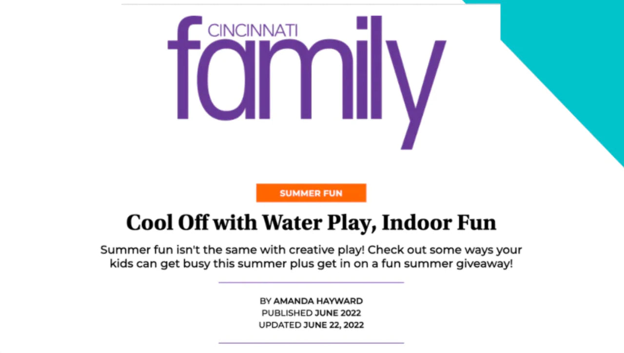 Cincinnati Family shares how to cool off with StairSlide indoors