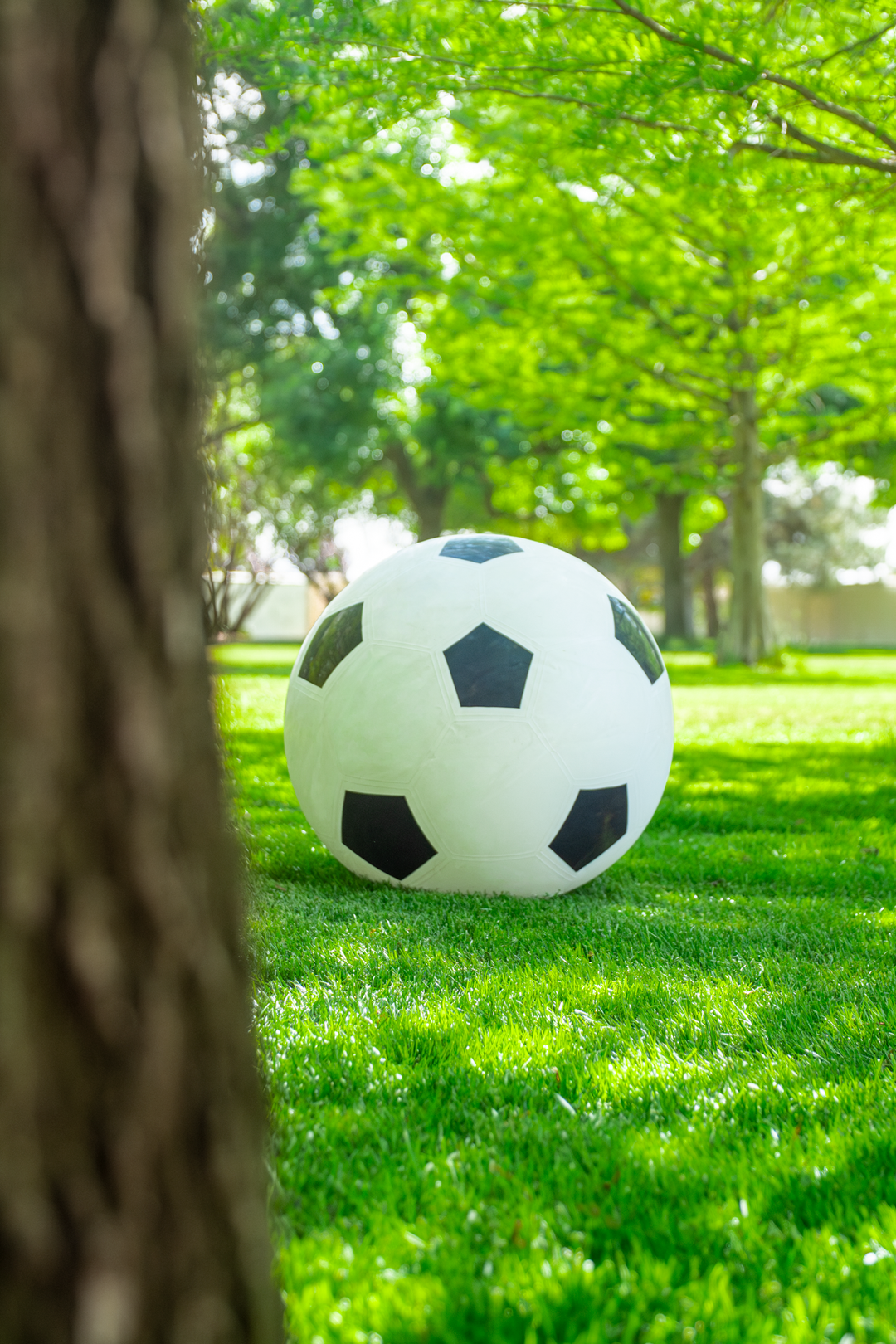 Jumbo Inflatable Soccer Ball - Giant Backyard Soccer Ball for Kids & Family | 4Fun by BolderPlay $32.99