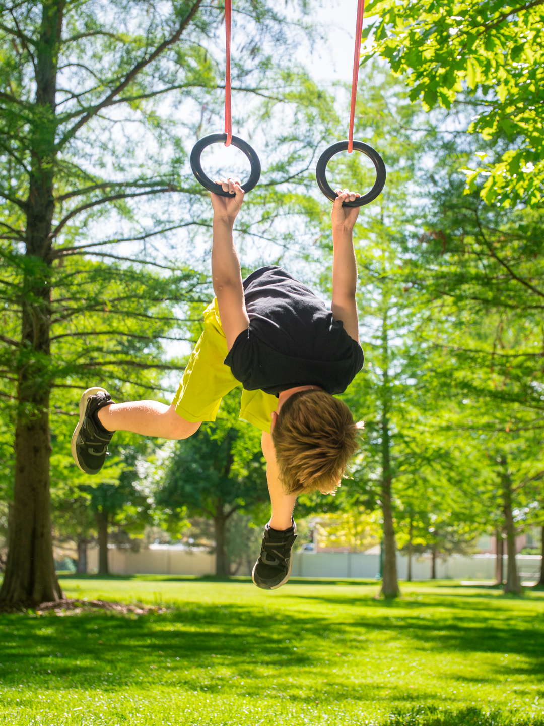 Slackers Deluxe Ninjaline Kit - Ninja Slackline Obstacle Course Set for Backyard & Kids Outdoor Training | BolderPlay