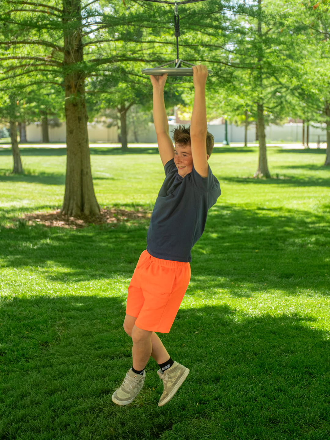 Slackers Deluxe Ninjaline Kit - Ninja Slackline Obstacle Course Set for Backyard & Kids Outdoor Training | BolderPlay