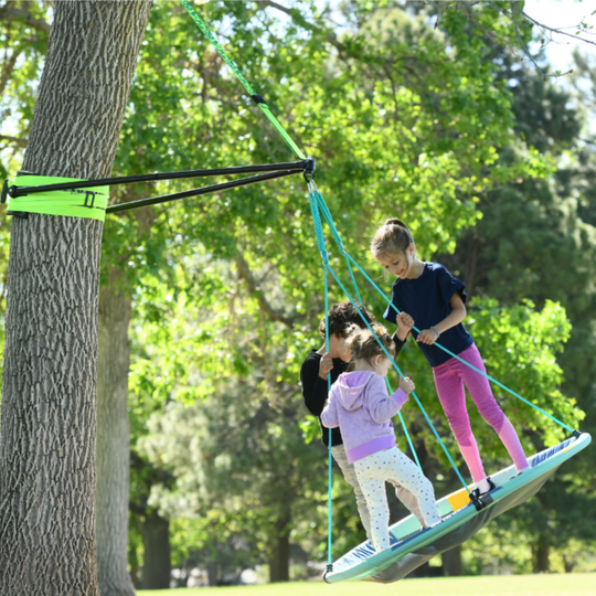 Build-A-Branch™ Backyard Tree Swing Branch - Artificial Branch for Hanging Swings, Dream Catchers & Outdoor Play | Slackers by BolderPlay