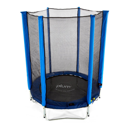 4.5ft Junior Trampoline & Enclosure (Blue, Pink, and Green & Pink color varieties available)