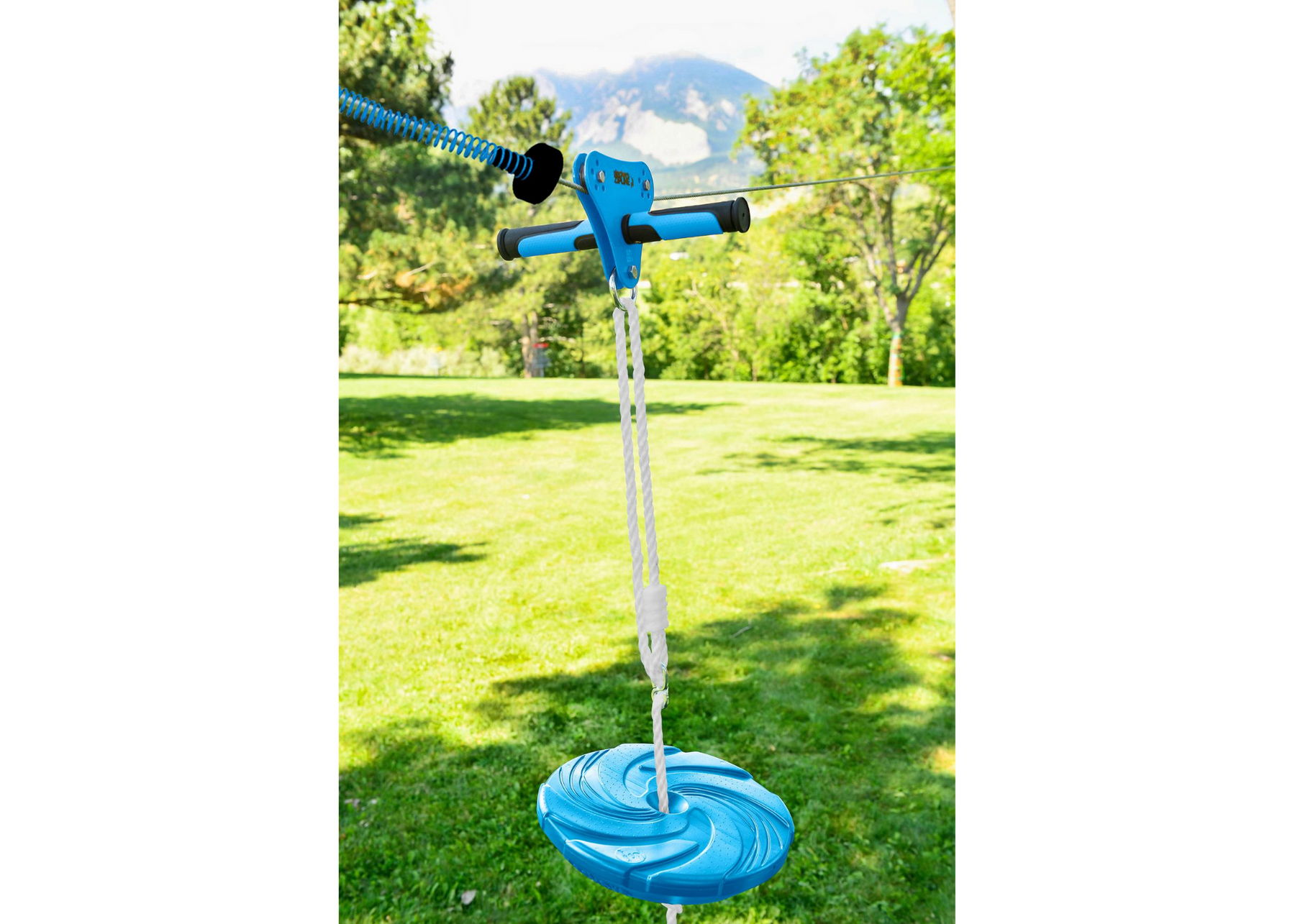 Slackers 70' Backyard Zipline Easy Zipline Installation Bolder Play