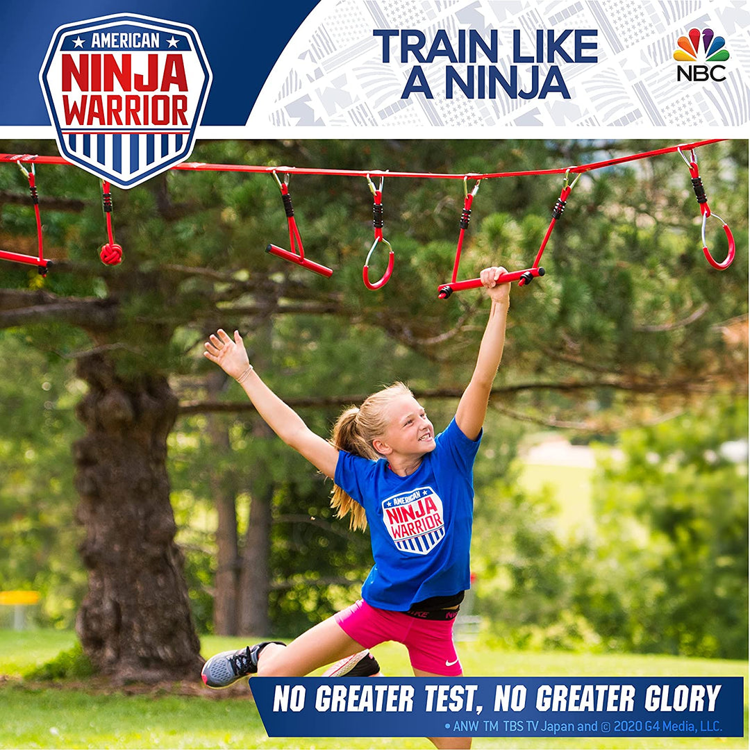 America Ninja Warrior 3-Attachment Obstacle Course Set