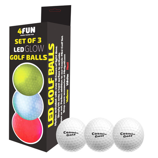LED Glow in the Dark Golf Balls