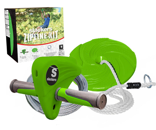 Slackers Falcon Series 40’ Zipline Kit With Seat (Open Box)