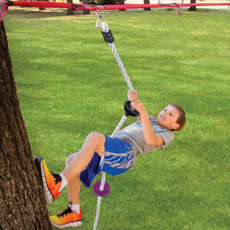 Slackers 8' Climbing Rope for Ninjaline | Outdoor Active Play