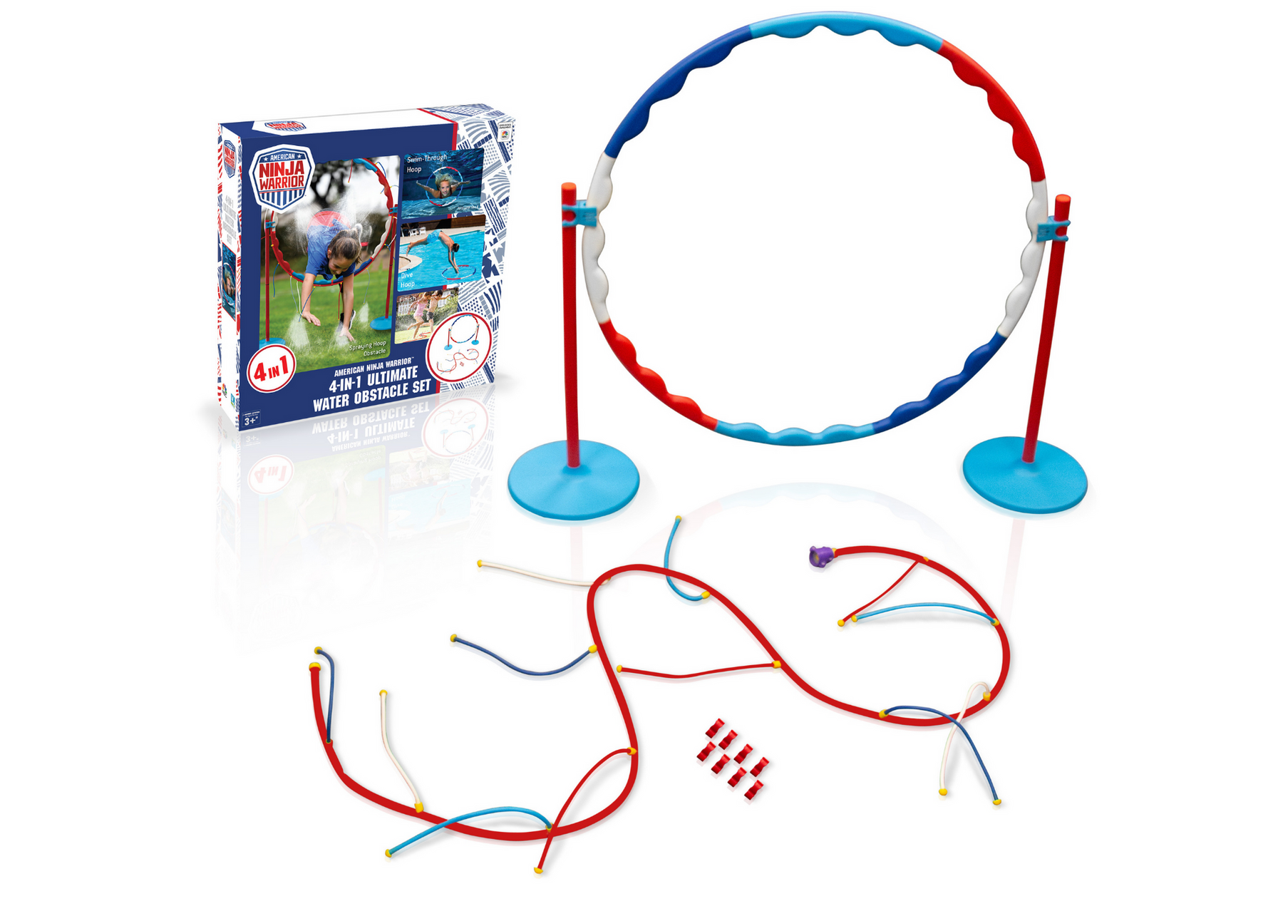 American Ninja Warrior Ultimate Water Obstacle Set b4Adventure
