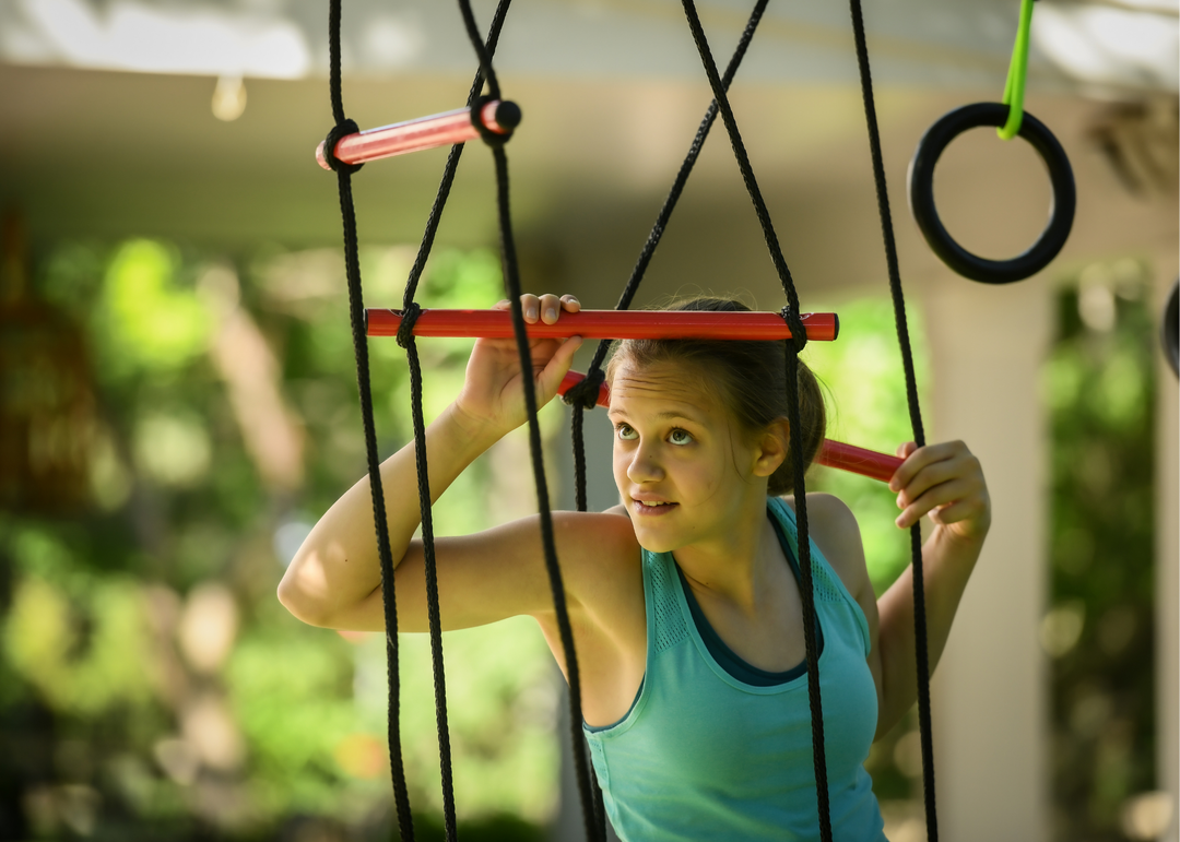 Ninjaline Rickety Bridge – Bolder Play Ninjaline Rickety Bridge – Bolder Play